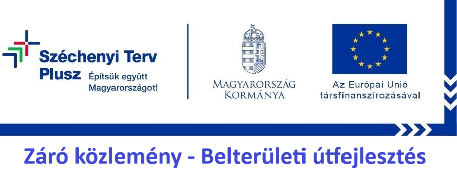 Belterületi útfejlesztés - záró közlemény